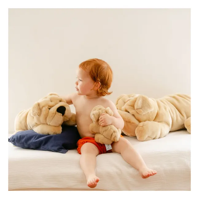 Hector 20 cm plush dog | Honey
