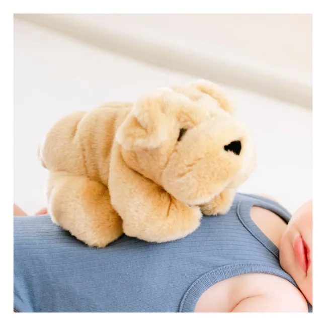 Hector 20 cm plush dog | Honey