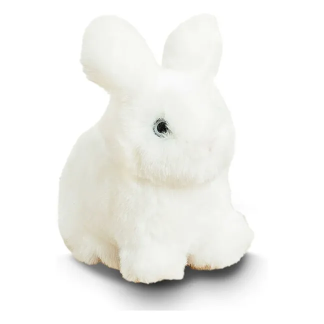 Léon coniglio di peluche 15 cm | Bianco