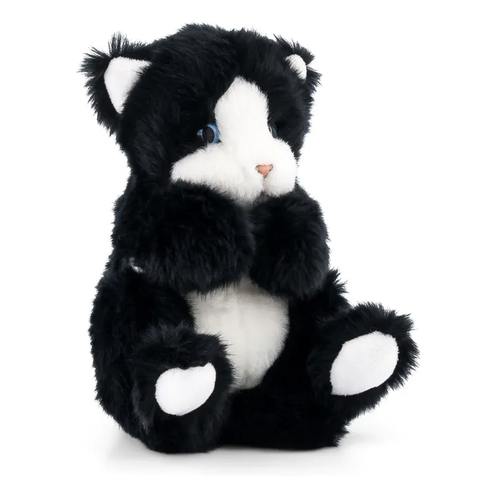 Gustave cat plush 25 cm | Noir/Blanc- Product image n°0