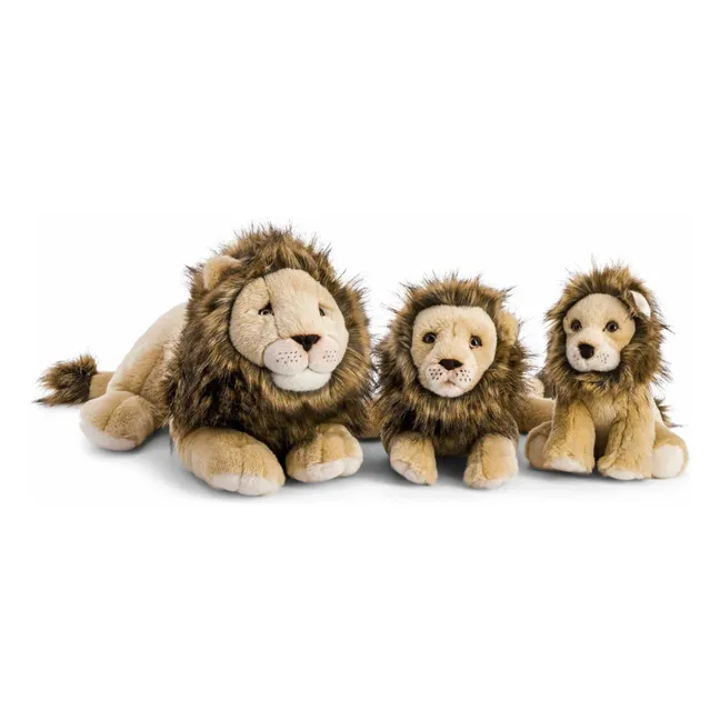 Melchior Lion plush 40 cm | Beige
