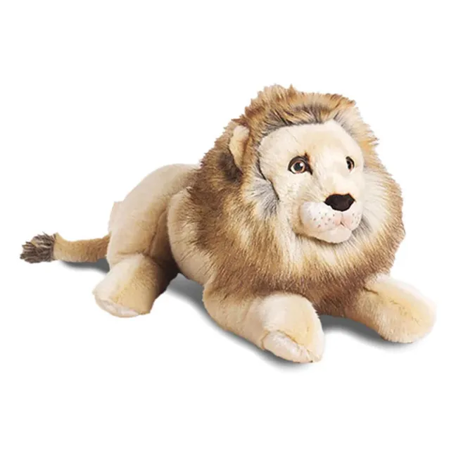 Melchior Lion plush 40 cm | Beige