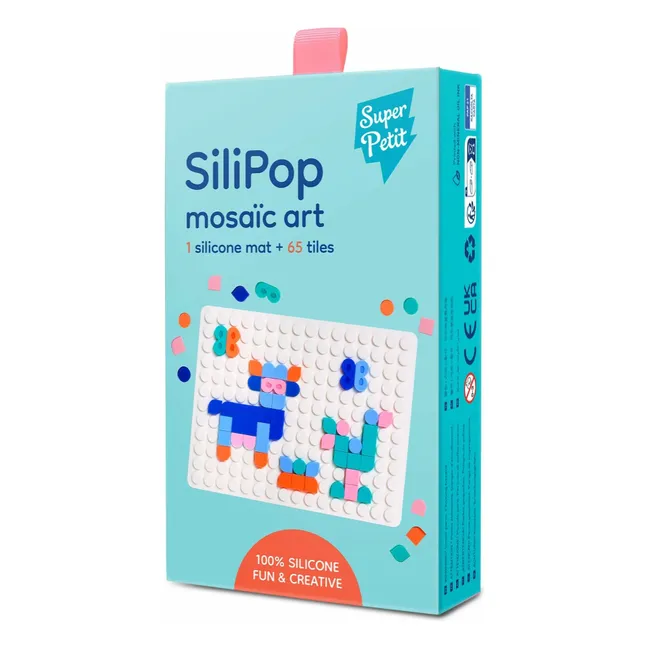 Juego de mosaicos con clip Silipop