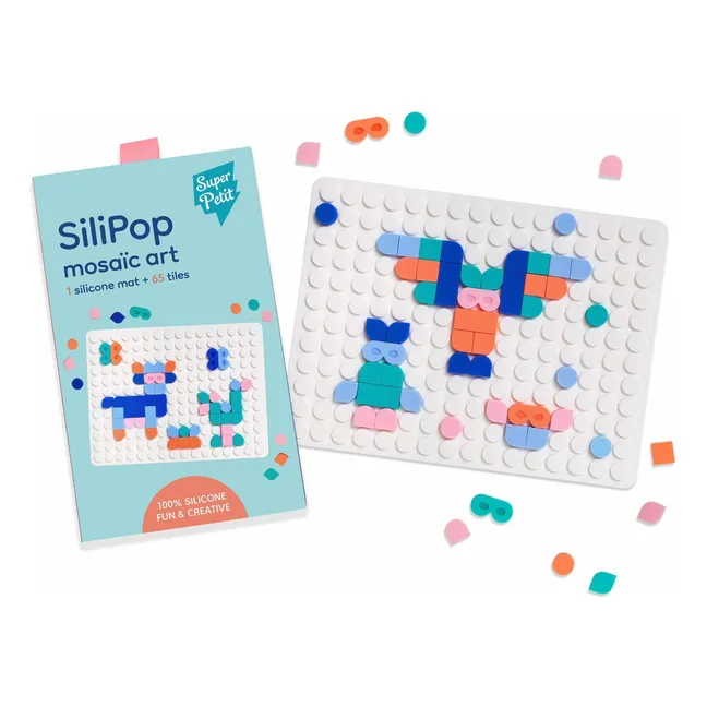 Juego de mosaicos con clip Silipop