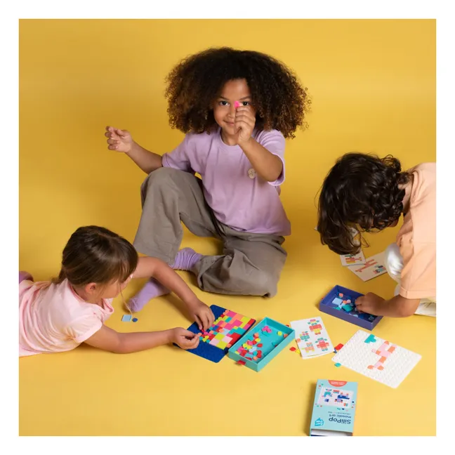Juego de mosaicos con clip Silipop
