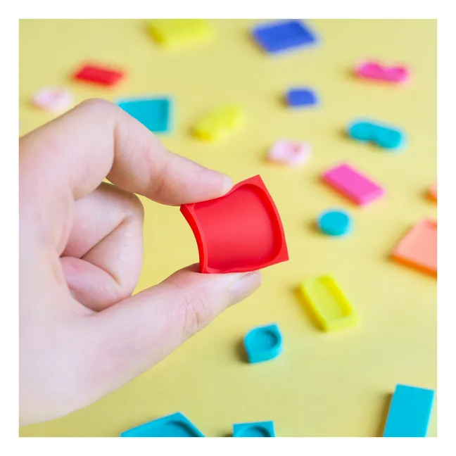 Juego de mosaicos con clip Silipop