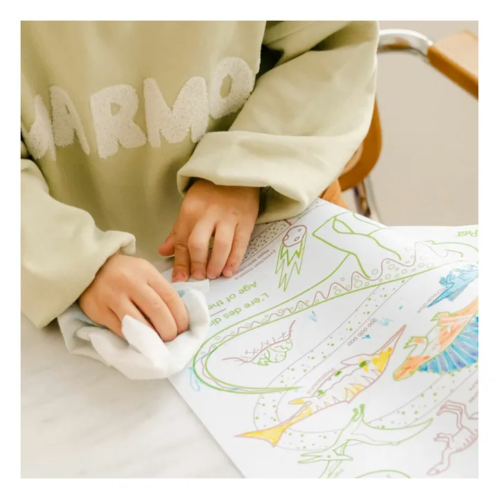 Coloriage éducatif L'âge des Dinosaures avec 3 feutres- Image produit n°5