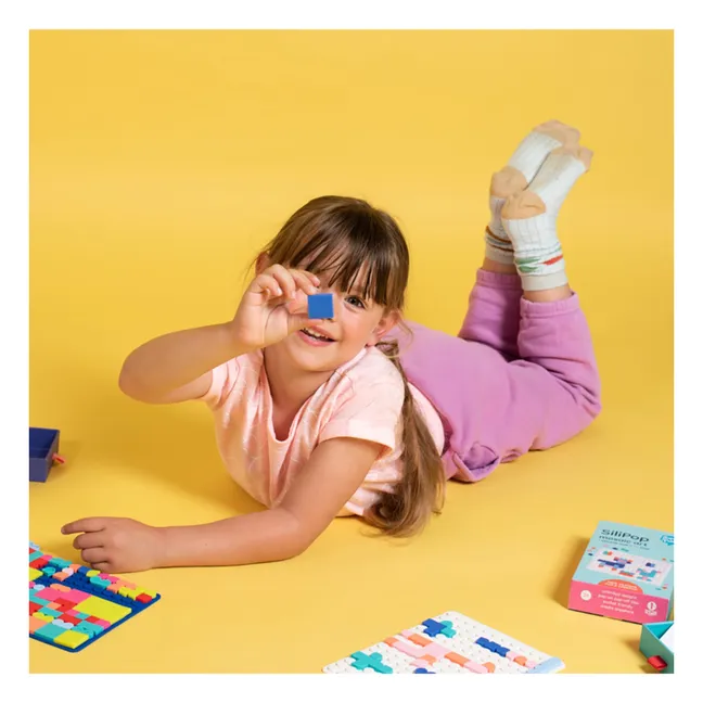 Juego de mosaicos con clip Silipop