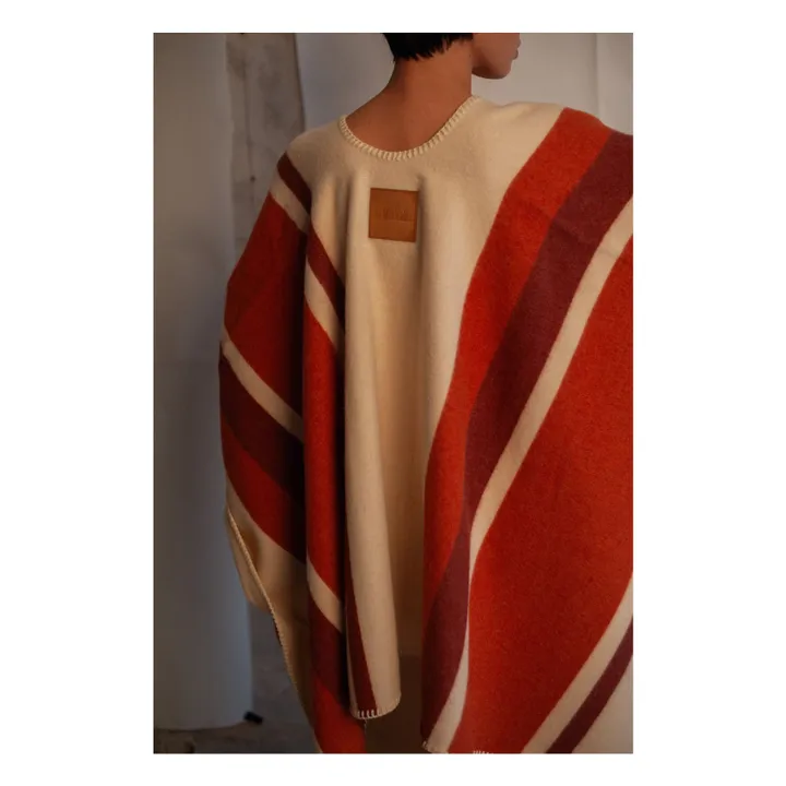 Hopis Capa de lana reciclada | Beige- Imagen del producto n°3