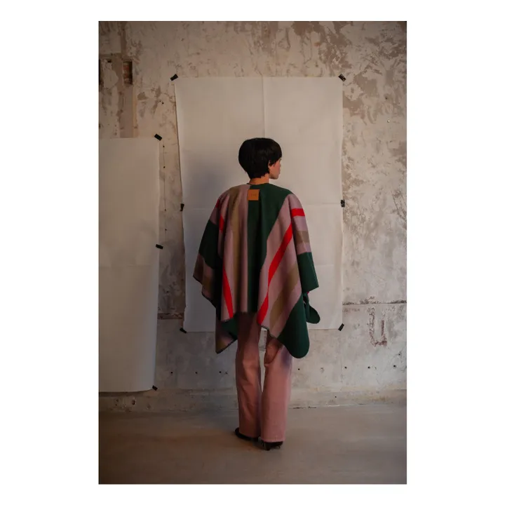 Capa de lana reciclada Miwoks | Violeta- Imagen del producto n°2