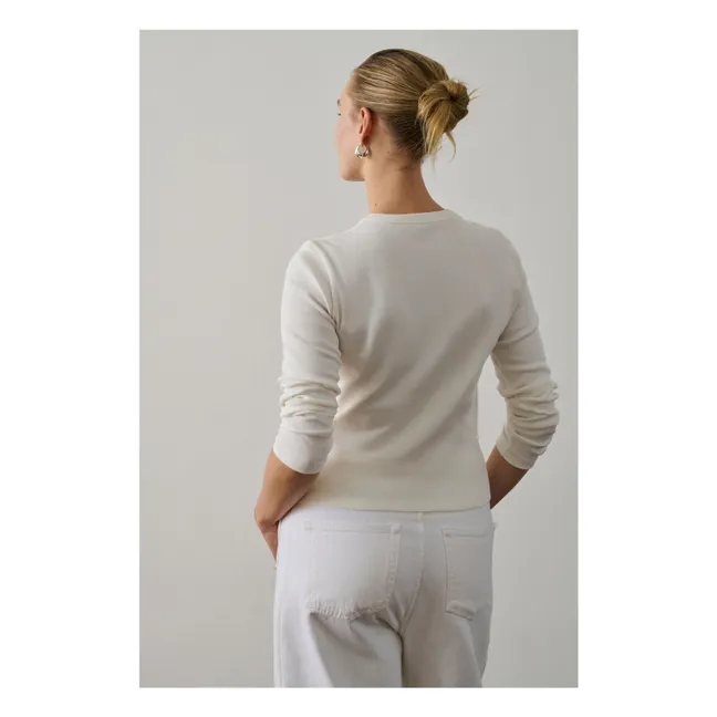 T-shirt Flavie Coton Bio | Blanc