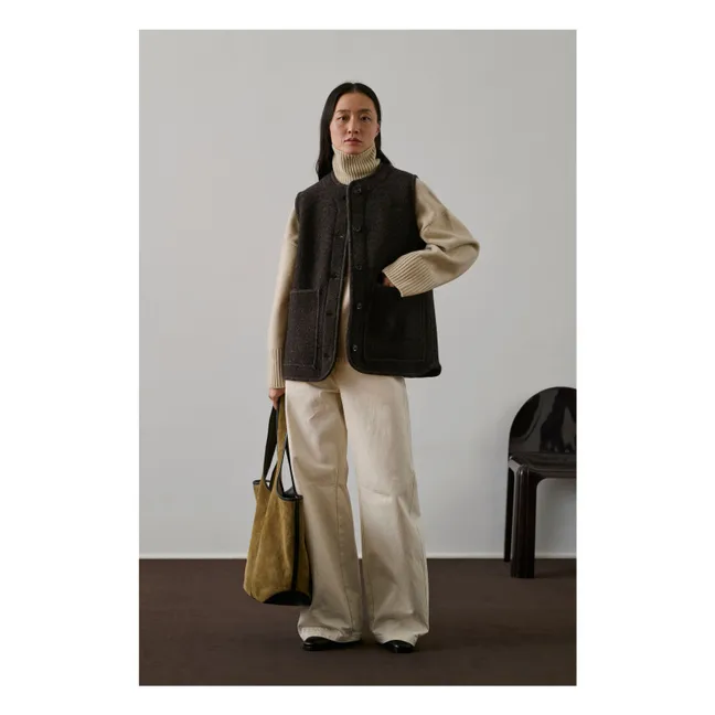 Borsa in pelle morbida | Bronzo