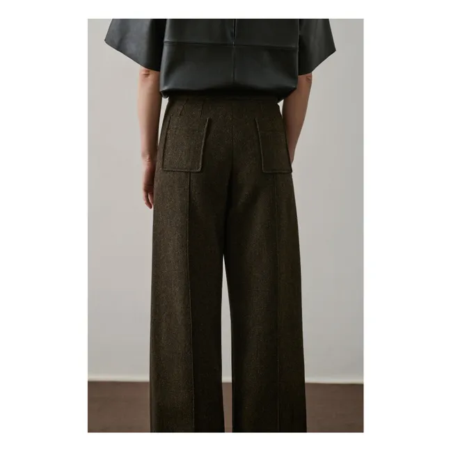 Pantalon Harry Laine Vierge | Kaki foncé
