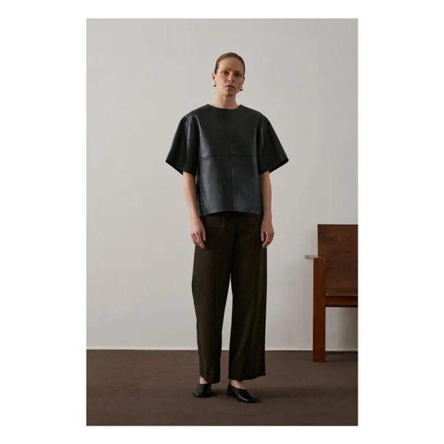 Pantalon Harry Laine Vierge | Kaki foncé