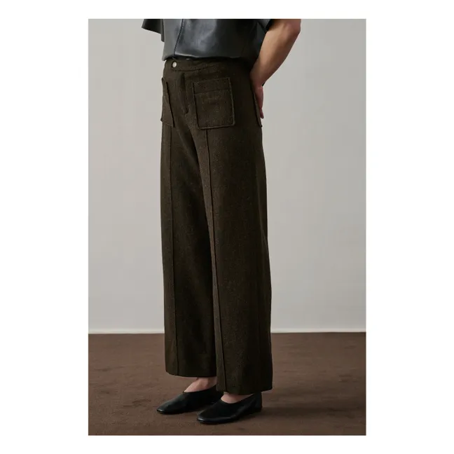Harry Laine Vierge Trousers | Dark khaki