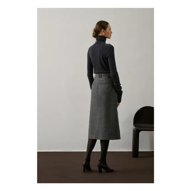Jupe Varna | Gris chiné