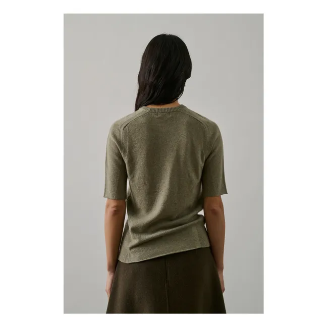 Geneva skirt Wool | Khaki brown