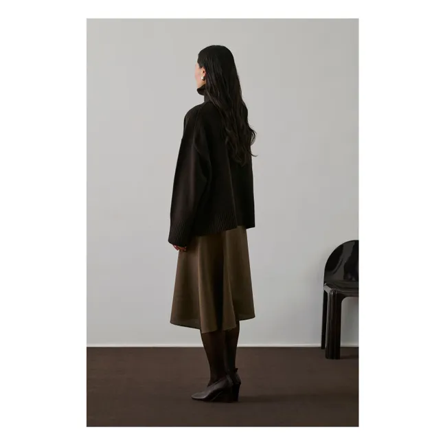 Jersey William de lana merina | Chocolate