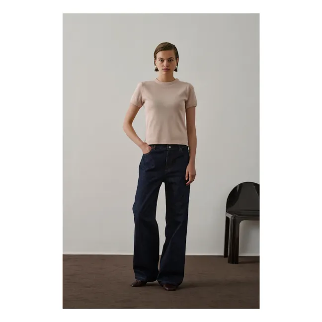 T-shirt Aristide Coton Bio | Rose pâle