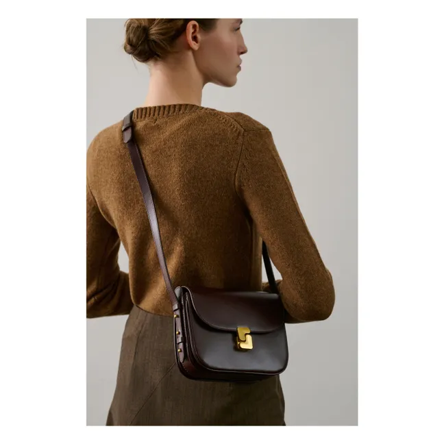 Bellissima Mini Ledertasche | Schokoladenbraun