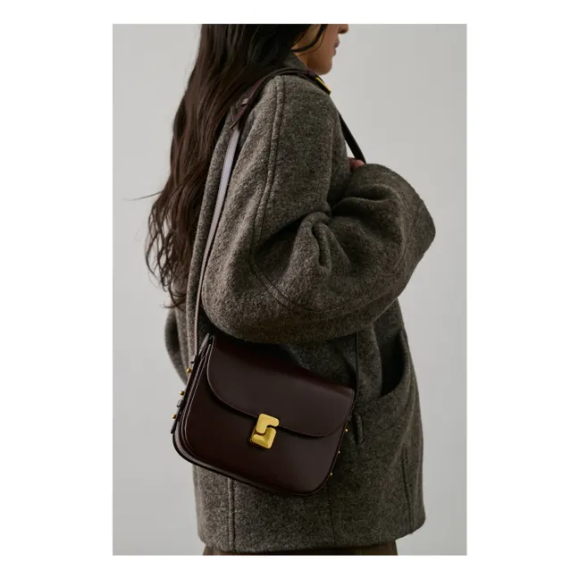 Bellissima Mini Ledertasche | Schokoladenbraun