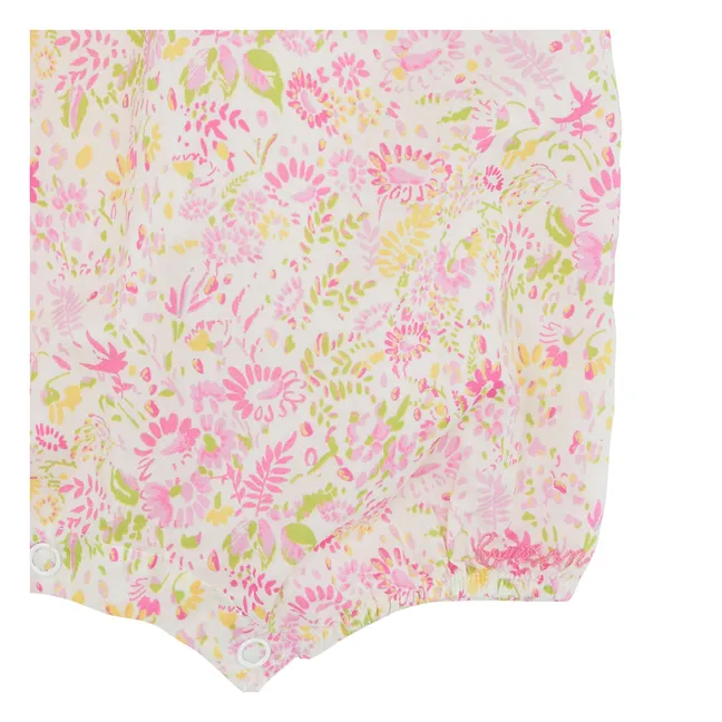 Flowery jumpsuit | Pink