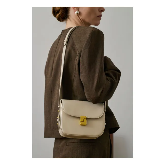 Borsa Bellissima Mini in pelle | Beige