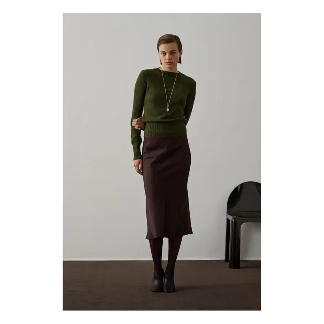 Jupe Fever Fibres Recyclées | Prune