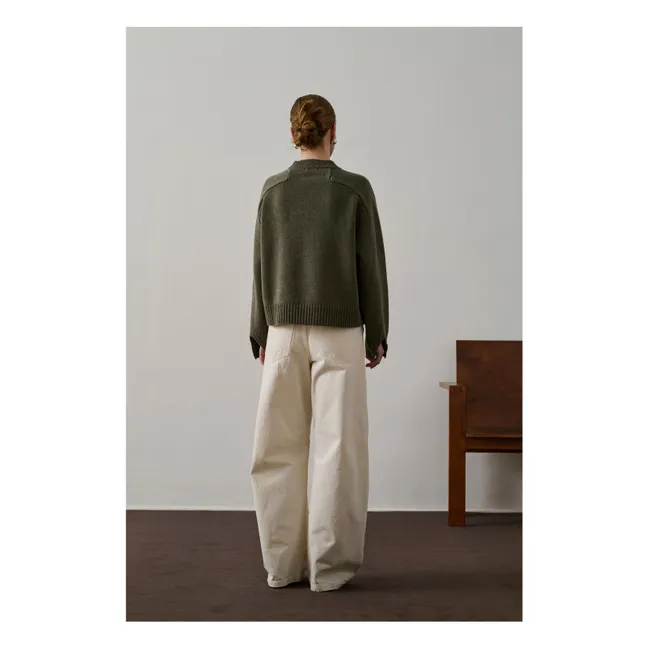 Pull Will Laine Mérinos | Gris chiné