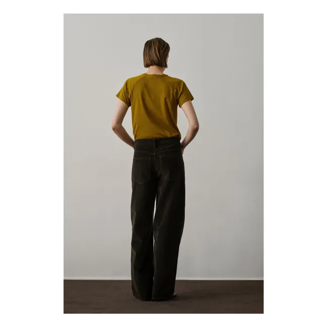 Pantalon Gunther Coton Bio | Vert foncé