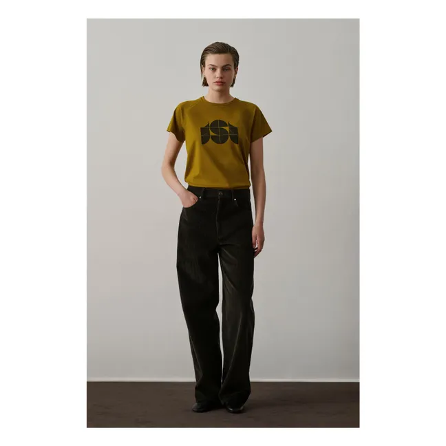 Pantalon Gunther Coton Bio | Vert foncé