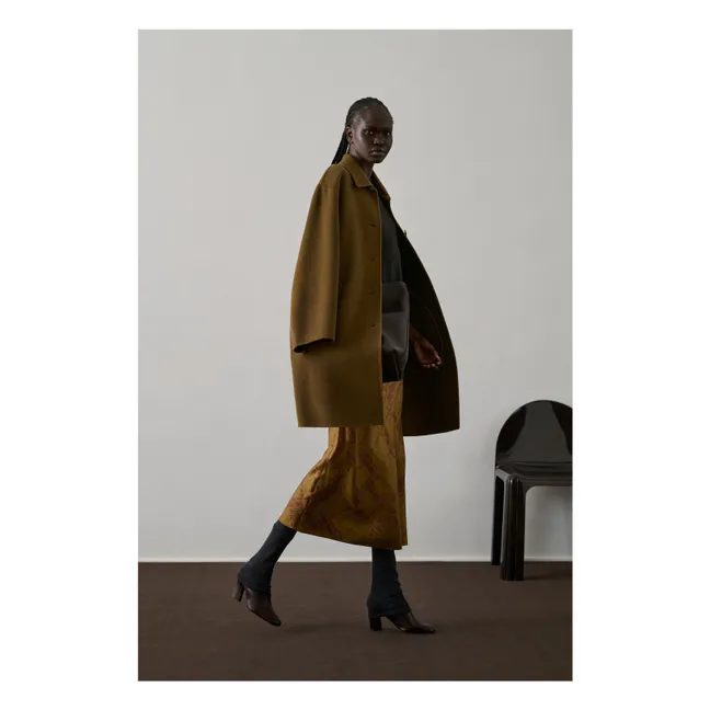 Abrigo de lana Faubourg | Caramelo