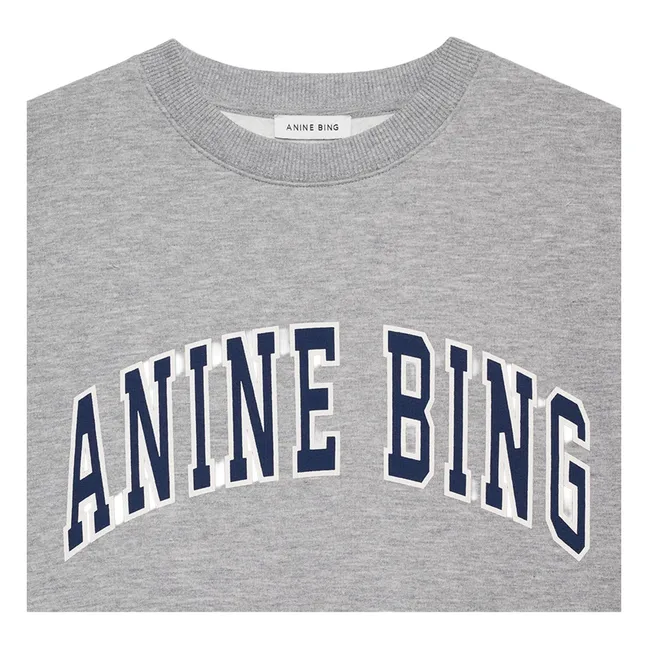 Sweat Spencer Anine Bing | Gris chiné