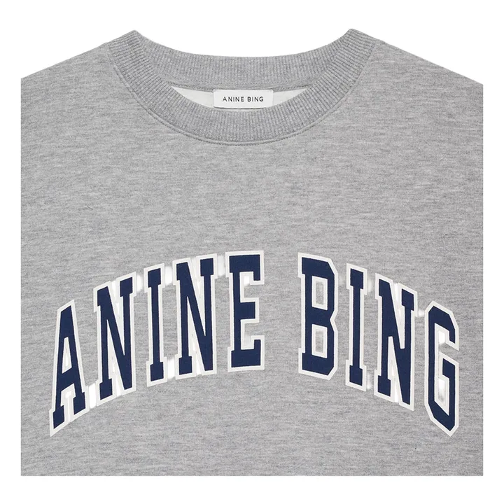 Sudadera Spencer Anine Bing | Gris Jaspeado- Imagen del producto n°4