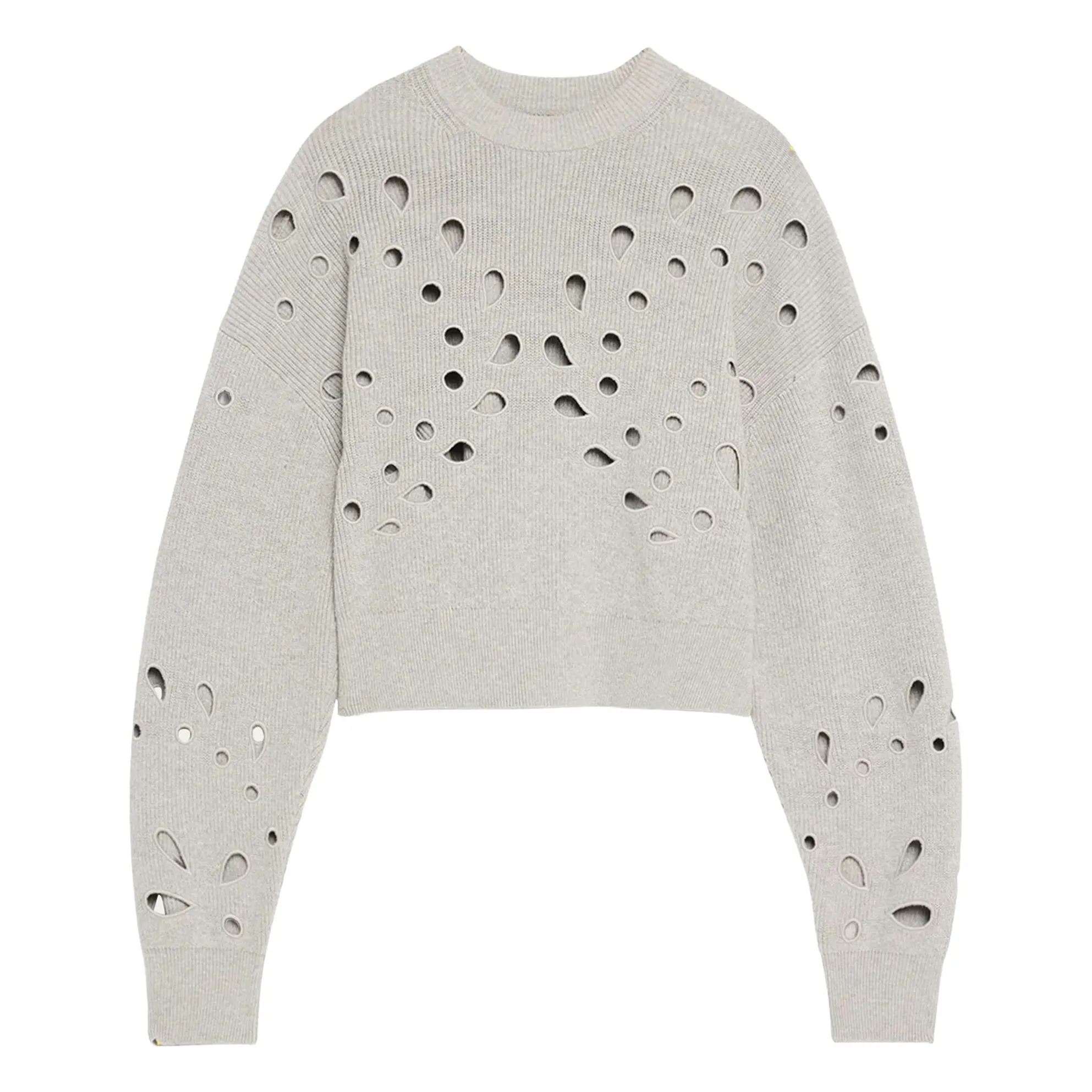 Ulla Johnson Heather Grey Vanessa Sweater