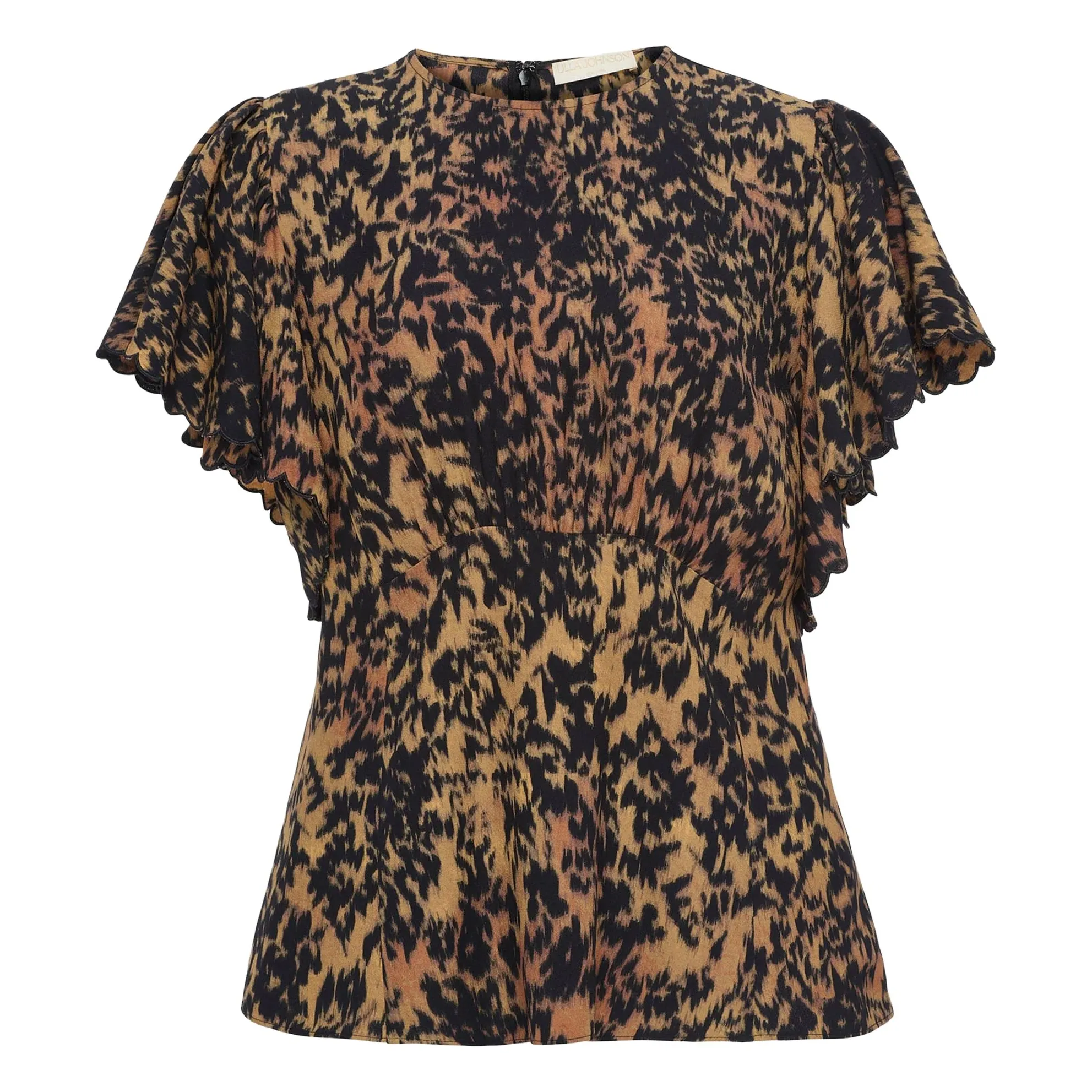 Ulla Johnson Brown Nejmar Blouse