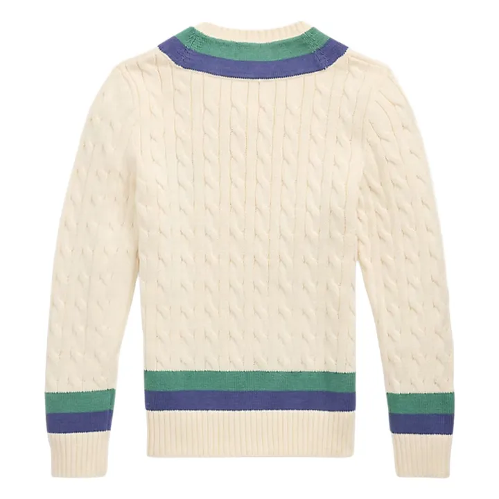 Knit sweater | Beige- Product image n°1