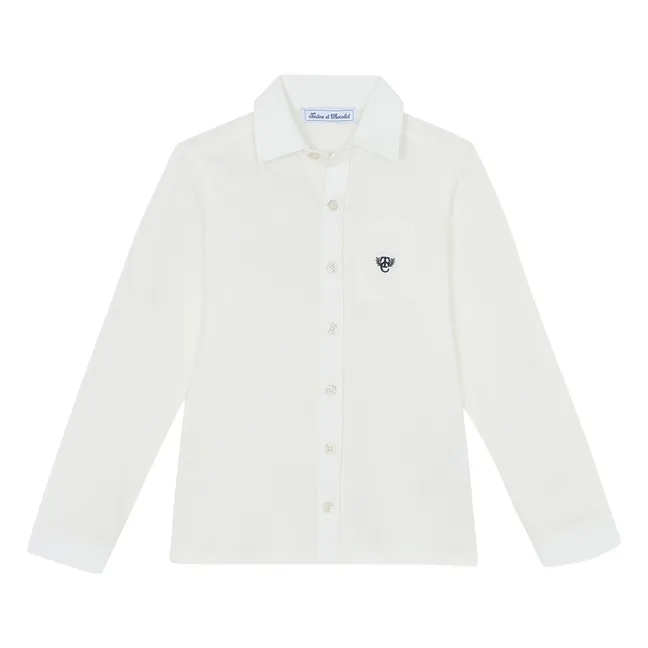 Chemise Brodée | Nacre