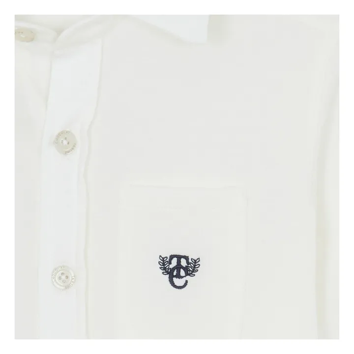 Camisa bordada | Nácar- Imagen del producto n°2