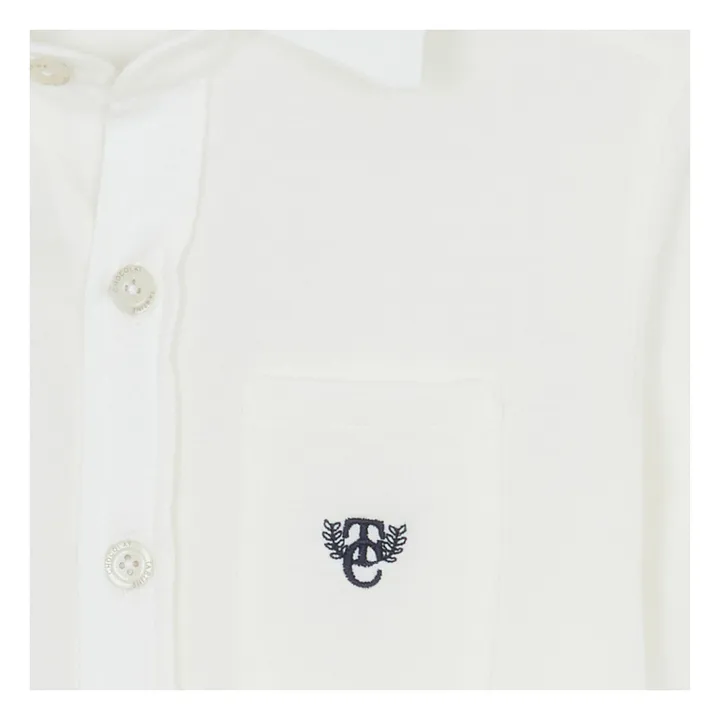 Chemise Brodée | Nacre- Image produit n°2