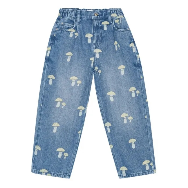 Jean Dorethy Champignons Coton Bio | Denim