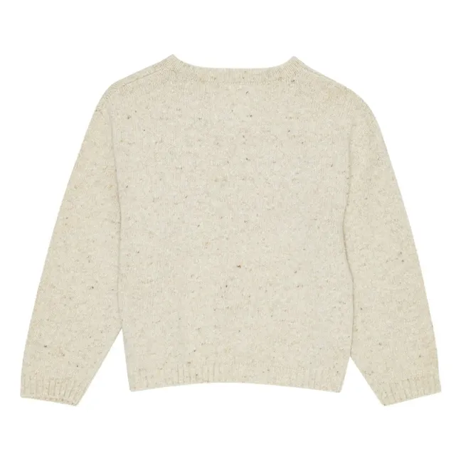 Jude Merino Wool Sweater | Ecru