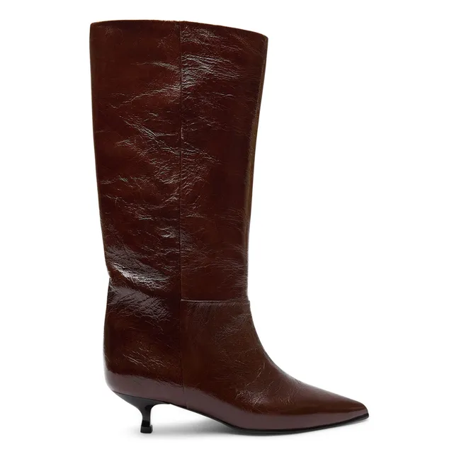 Sydney Vernis boots | Chocolate