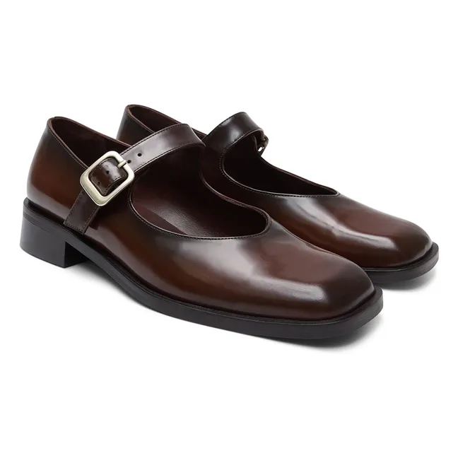 Mary Janes Gia | Caramel