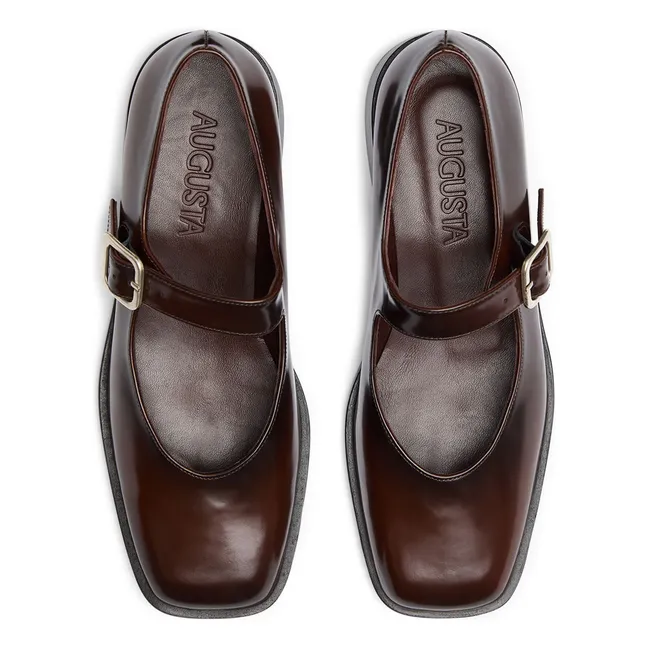 Mary Janes Gia | Caramel