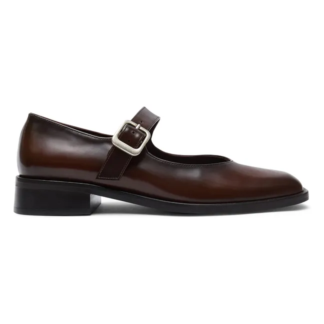 Mary Janes Gia | Caramel
