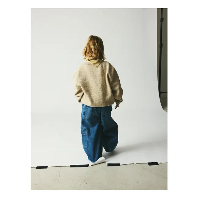 Jude Merino Wool Sweater | Ecru