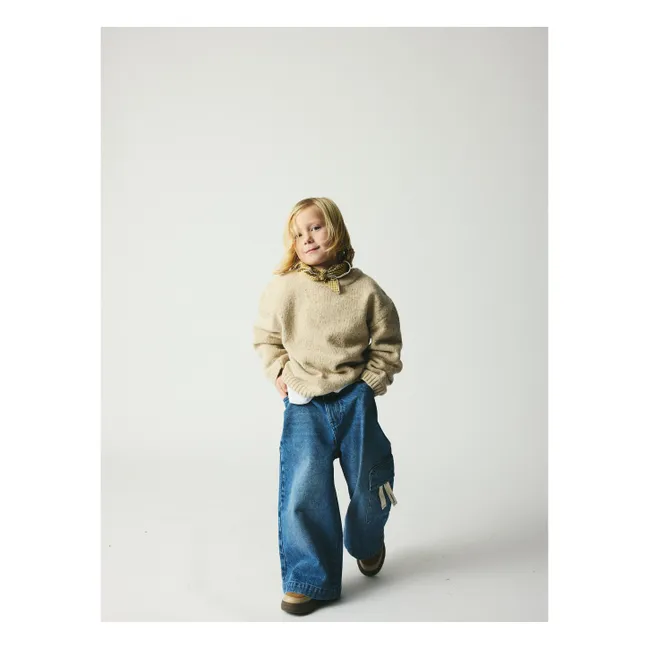 Jude Merino Wool Sweater | Ecru