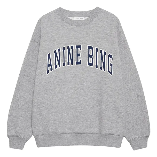 Sweat Spencer Anine Bing | Gris chiné