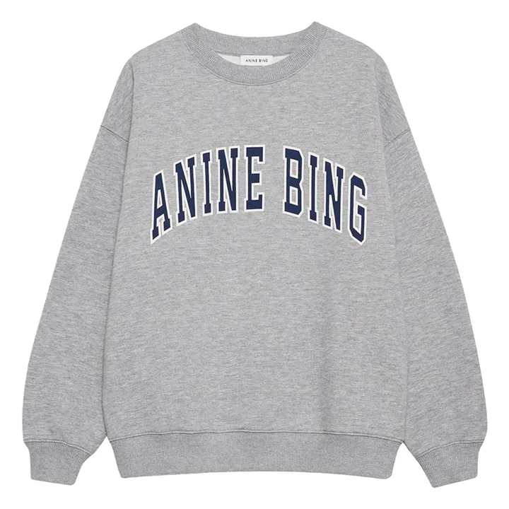Sudadera Spencer Anine Bing | Gris Jaspeado- Imagen del producto n°2